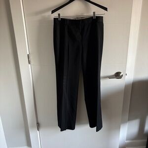Black Chloe wool pants